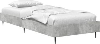 vidaXL Estructura De Cama Gris Hormig&oacute;n 80 X 200 Cm Vidaxl