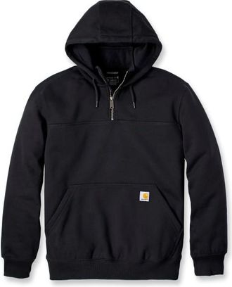 Carhartt Work in Progress Heavyweight Quarter-Zip Sweatshirt Hoodie f&uuml;r Herren | schwarz