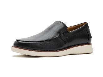 Florsheim Launch Moc Toe Venetian Slip-on Mens Shoes Black : 10.5 W (3E), Leather