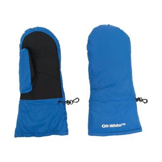 Off-white Bounce Ski Wanten Handschoenen - Heren - Handschoenen - Blauw - ONE Size - Polyester - Accessoires