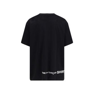 Comme Des Gar&ccedil;ons Mens Black Cotton T-Shirt