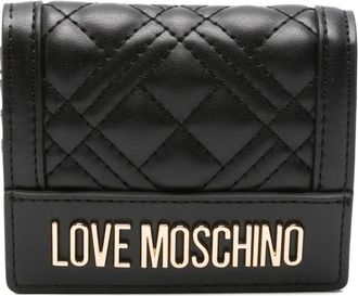 Love Moschino Portafoglio con stampa - Nero