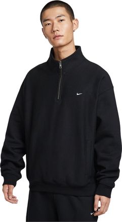 Nike Solo Swoosh Plush Top Black White HV1095-010