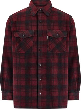 Champion Eskdale Fleece Lined Shirt (UK, Alpha, XXL, Regular, Regular, Red)