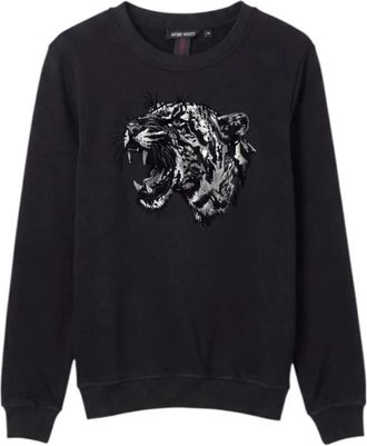 Antony Morato Heren, Sweatshirts & Hoodies, Zwart, Maat: 2XL Katoen