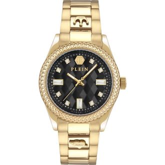 Philipp Plein Queen Bracelet Watch, 38mm in Ip Yellow Gold at Nordstrom