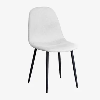 Sklum Sklum - Pack De 4 Sillas De Comedor Glamm Negro