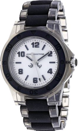 Juicy Couture Womens Rich Girl Silver Dial Watch