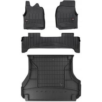 OEM Set Alfombrillas De Goma 3d Toyota Land Cruiser J100 1998-2007