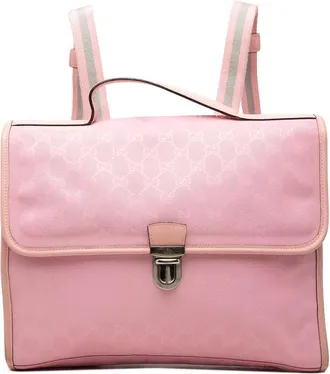 Gucci Pre-owned Gucci GG Imprime Backpack Ladies K4Y2T8BXN0PXJ0Q8