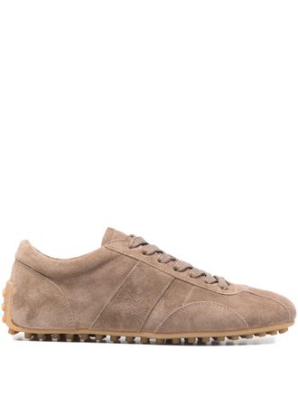 Tod's laced low-top sneakers - Brown