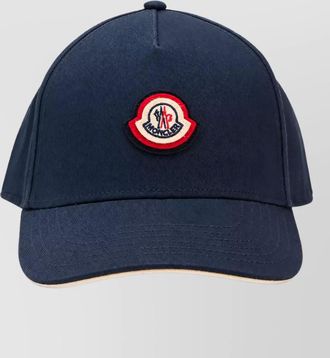 Moncler cotton logo baseball cap
