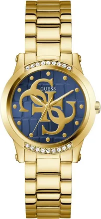 Guess Quattro G Bracelet Watch, 36mm in Blue at Nordstrom