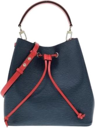 Louis Vuitton Bolso de Hombro Cubo Vintage Pre-owned - Pre-owned - Mujer - Azul - ONE SIZE