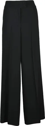 Pennyblack Broeken, Dames, Zwart, S, Polyester, Pantalone