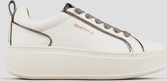 Alexander Smith Stone Woman in white and silver laminated details