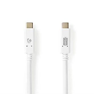 Nedis Ccgw64750wt10 Cable Usb-c Blanco 1 M