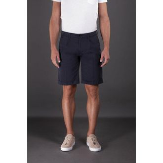 Moorer MenS Navy Tailored Shorts, Size 48
