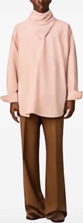 Ami Blouse met bandana-detail - Roze