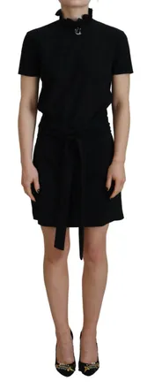 Dsquared2 Dsquared&sup2; Polyester Short Sleeves Sheath Mini Womens Dress (Pre-Owned)