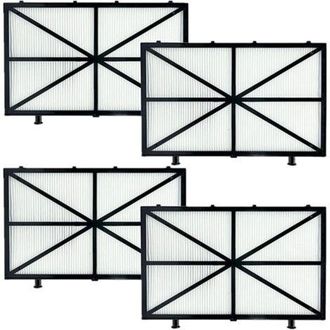 OEM Paquete De 4 Filtros De Cartucho Ultrafinos Para Limpiafondos Rob&oacute;ticos Dolphin Nautilus Cc Plus, M400 Y M500. Filtraci&oacute;n Eficiente. Material Abs Dura