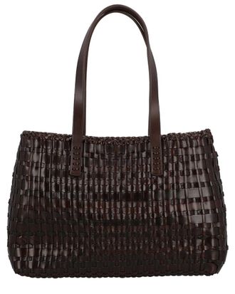 Dragon Diffusion Salvage Leather Shoulder Bag