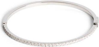 Coeur de Lion Eternal Love bangle silver-crystal at Nordstrom, Size 17