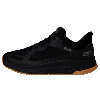 Skechers BOBS by Skechers Bob Squad Chaos 4- Hands Free Slip-lns Black/Black 118423W-BBK Mens