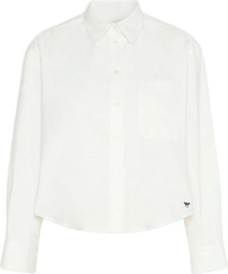 Max Mara Wkdnuoro - Dames - Overhemden - Wit - L - Overhemden