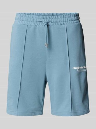 Jack & Jones Sweatshorts mit Label-Detail Modell KANE in Petrol, Gr&ouml;&szlig;e XL