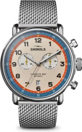 Shinola The Canfield Chrono 43 mm - Beige