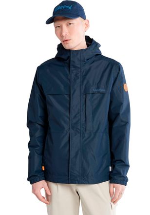 Timberland Funktionsjacke TIMBERLAND BENTON Water Resistant Shell Jacket, Herren, Gr. S, blau (schwarz sapphire), Obermaterial: 100% Polyester, Jacken Funktionsj