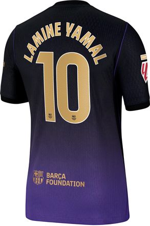 Nike Lamine Yamal Barcelona 2026/27 Match Away Kobe Nike Mens Aero-FIT Soccer Jersey in Purple | NN204636802-FCB