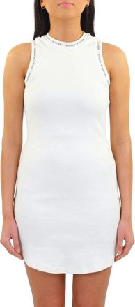 Daily Paper Clothing Erib Tank Jurk - Dames - Korte kleedjes - Wit - L - Kleedjes