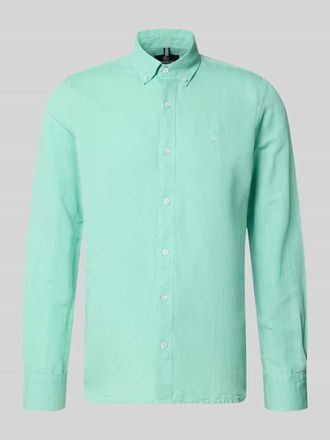 Lerros Regular Fit Freizeithemd aus Leinen-Baumwoll-Mix in Mint, Gr&ouml;&szlig;e XXXL