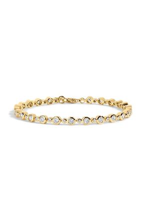 Electric Picks Trust Fund Tennis Bracelet in Yellow Gold at Nordstrom