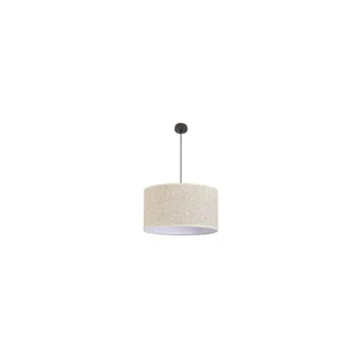 Fabrilamp Fabrilamp - Abrila Colgante Modelo Happy Beige Con Pantalla De 3 Luces