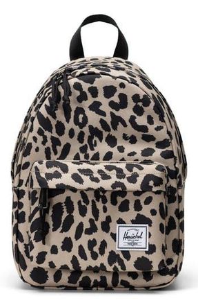 Herschel Classic Mini Backpack in Leopard Wave at Nordstrom Rack