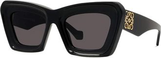 Loewe Anagram Lw 40145I Zonnebril - Dames - Zonnebrillen - Zwart - 52 MM - Accessoires