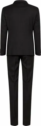 Tagliatore Mens Suit Vesuvio Dark Brown Virgin Wool Suits