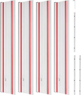 OEM Riel Gu&iacute;a Para Sierra De Mesa, Rango De Corte De 279,4 Cm, Incluye 4 Rieles Gu&iacute;a De Aluminio Extruido De 700 Mm Y 3 Conectores, Compatible Con Makita,