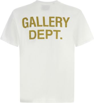 Gallery Dept. Mens White Cotton T-Shirt