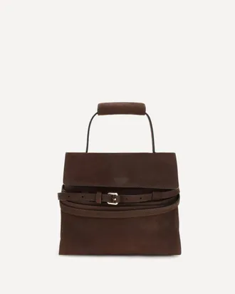Moschino Medium Top Handle Bag with buckle detail Female UNI