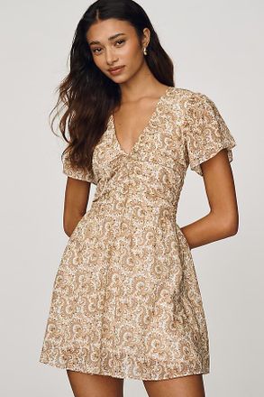 Paige Kinga 100% Cotton Mini Dress