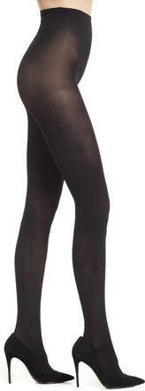 Swedish Stockings Nina Fishbone Tights in Black at Nordstrom, Size X-Large