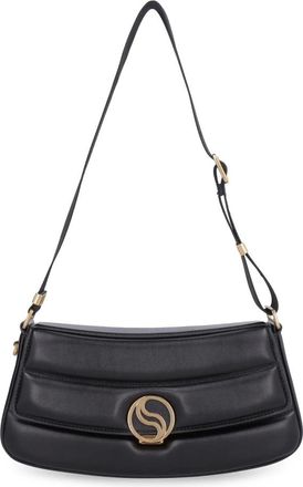 Stella McCartney S-Wave Schoudertas - Dames - Schoudertassen - Zwart - ONE Size - Polyester - Tassen
