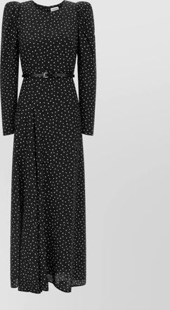 P.A.R.O.S.H. silk star-print maxi dress
