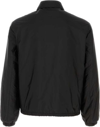 Prada Mens Re-Nylon Padded Down Jacket Black