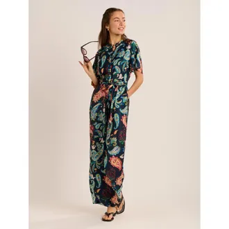 Brakeburn Olivia Jumpsuit in Navy at Nordstrom, Size 14