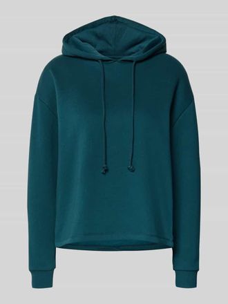 Pieces Regular Fit Hoodie aus Baumwoll-Mix Modell CHILLI in Petrol, Gr&ouml;&szlig;e XS